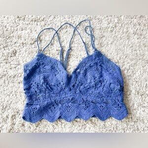 Free People Blue Bralette